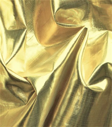 shiny lame gold fabric